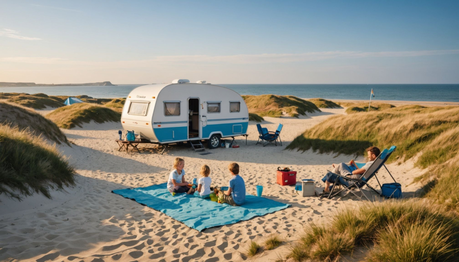 Camping in noord frankrijk aan de kust